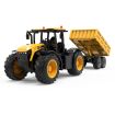 Double E 1/24 Scale Ready to Run RC JCB Farm Tractor with Tipping Trailer
