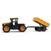 Double E 1/24 Scale Ready to Run RC JCB Farm Tractor with Tipping Trailer