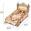ROKR 3D Pinball Machine Wooden Model Kit
