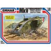 Emhar 1/35 Scale MkV Hermaphrodite WWI Heavy Battle Tank Model Kit