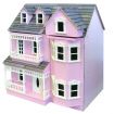 Painted Pink Exmouth Ready To Assemble 12th Scale Dolls House Kit
