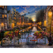 Figured'Art Amsterdam Rolled Canvas Painting By Numbers Kit