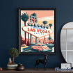 Figured'Art Las Vegas Rolled Canvas Painting By Numbers Kit