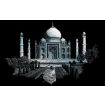 Engraving Art Taj Mahal Silver