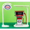 Model Garage Fuel Pump and Esso Sign Set