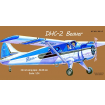 Guillows 1/24 Scale de Havilland DHC-2 Beaver Balsa Model Kit