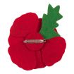 Trimits Poppy Brooch Felt Decoration Kit