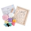 Trimits Unicorn Embroidery Punch Needle Kit
