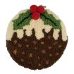 Trimits Christmas Pudding Yarn Punch Needle Kit