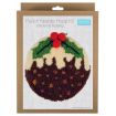 Trimits Christmas Pudding Yarn Punch Needle Kit