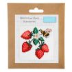 Trimits Strawberries Mini Counted Cross Stitch Kit