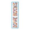 Trimits Floral Love Books Counted Cross Stitch Bookmark Kit