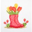 Trimits Wellies Mini Counted Cross Stitch Kit