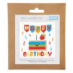 Trimits Happy Birthday Mini Counted Cross Stitch Kit