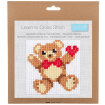 Trimits Teddy Bear Counted Cross Stitch Kit