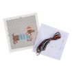 Trimits Festive Dachshund Mini Counted Cross Stitch Kit