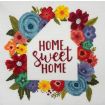 Trimits Home Sweet Home Large Counted Cross Stitch Kit
