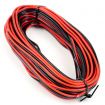 Gaugemaster Red/Black Twinned Wire (14 strand x 0.15mm thick) 10m