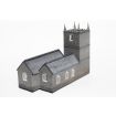 Fordhampton Church Kit (with LED Lighting) OO Gauge