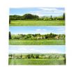 Gaugemaster Open Field Large Photo Backscene (2744x304mm) OO Gauge