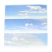 Gaugemaster Cloudy Sky Large Photo Backscene (2744x304mm) OO Gauge