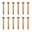 12 x Wooden Axle Pegs