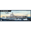 USS Hornet Aircraft Carrier 1:200 Large Scale Model Ship Kit