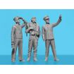 ICM 1/32 Scale Gloster Sea Gladiator Mk.II with 3 Royal Navy Pilot Figures Model Kit
