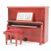 Mahogany Upright Piano for 12th Scale Dolls House