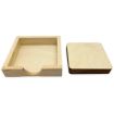 Coaster Holder and 6 Coasters Wood Blanks