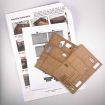 Scale Model Scenery Utility Building/Plant Room OO Gauge