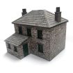 Scale Model Scenery Poplar Farm House OO Gauge