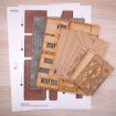 Scale Model Scenery Poplar Farm House OO Gauge