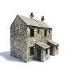 Scale Model Scenery Terraced House / Cottage OO Gauge