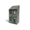 Scale Model Scenery Low Relief Terraced House / Cottage OO Gauge