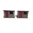 Scale Model Scenery Small Brick/Stone Lineside Huts/Sheds (Pack of 2) OO Gauge