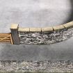 Scale Model Scenery Flexible Old Stone Wall OO Gauge