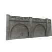 Scale Model Scenery Low Relief Blue Brick Railway Arches OO Gauge