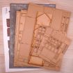Scale Model Scenery Terraced Cottages/Houses OO Gauge