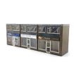 Scale Model Scenery Low Relief 1970's Terraced Shops OO Gauge