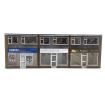 Scale Model Scenery Low Relief 1970's Terraced Shops OO Gauge