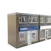 Scale Model Scenery Low Relief 1970's Terraced Shops OO Gauge