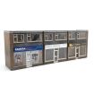 Scale Model Scenery Low Relief 1970's Terraced Shops OO Gauge