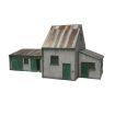 Scale Model Scenery Stoney's Workshops (Set of 3 Buildings) OO Gauge