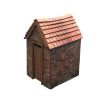 Scale Model Scenery Privy/Outhouse (Pack of 2) OO Gauge