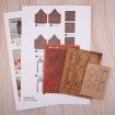 Scale Model Scenery Privy/Outhouse (Pack of 2) OO Gauge