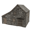 Scale Model Scenery Old Dairy & Lean To OO Gauge