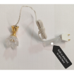 12V Clear Lily Ceiling Lamp for 12th Scale Dolls House
