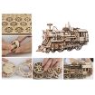 ROKR Wind-Up Locomotive Wooden Model Kit