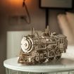ROKR Wind-Up Locomotive Wooden Model Kit